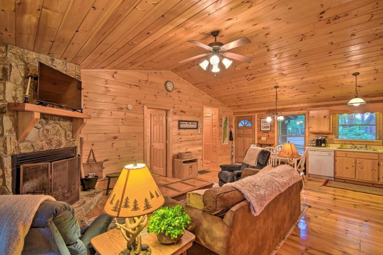 Pinot And Pine Chic Log Cabin About 5 Mi To Blue Ridge Kültér fotó