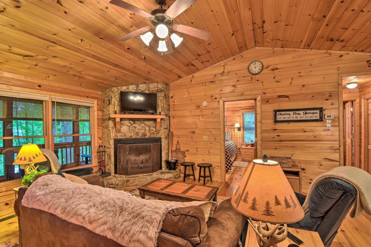 Pinot And Pine Chic Log Cabin About 5 Mi To Blue Ridge Kültér fotó