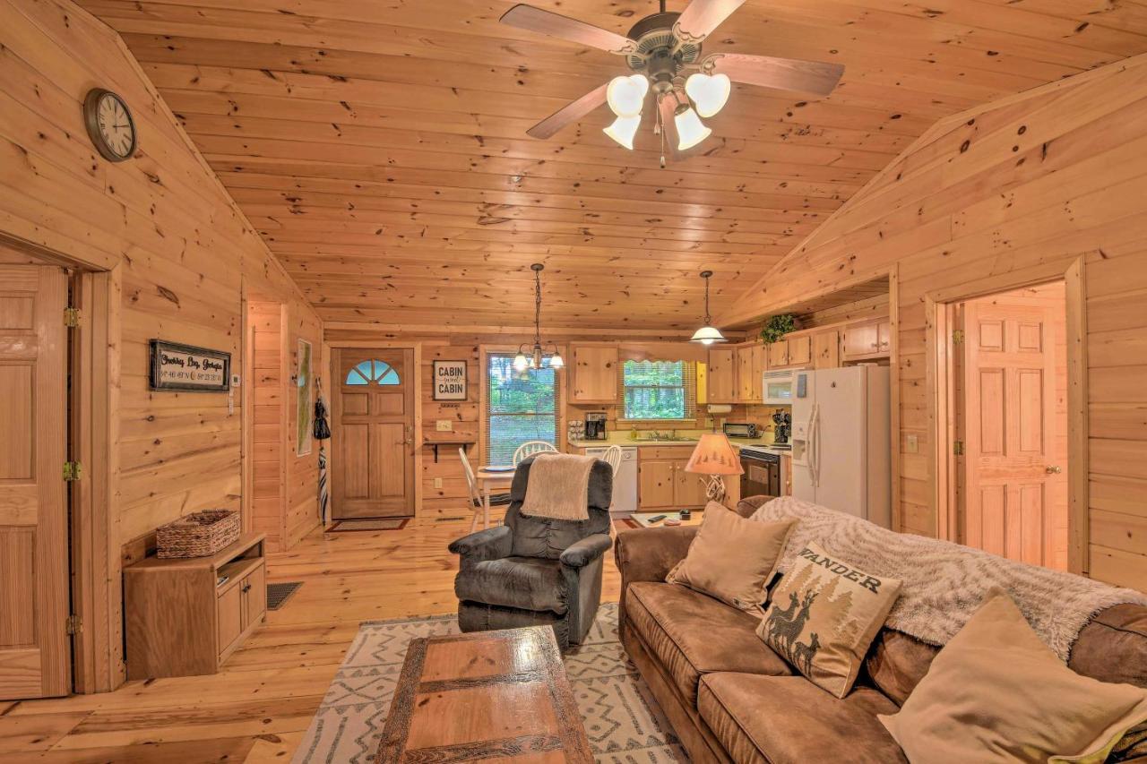 Pinot And Pine Chic Log Cabin About 5 Mi To Blue Ridge Kültér fotó