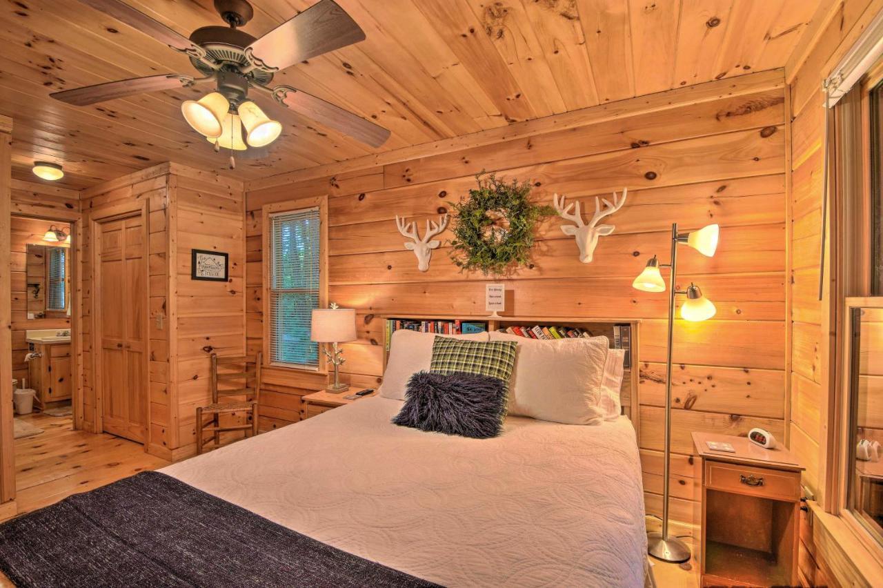 Pinot And Pine Chic Log Cabin About 5 Mi To Blue Ridge Kültér fotó