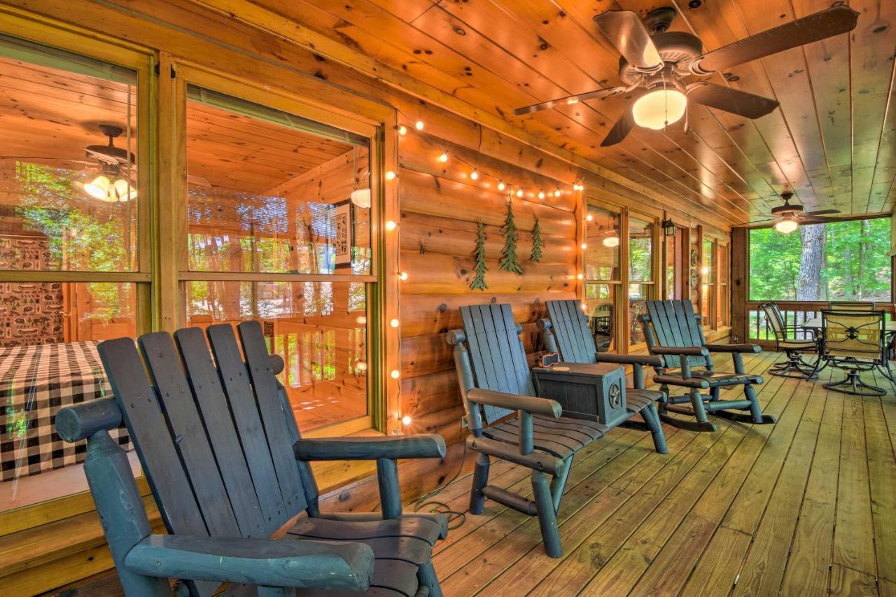 Pinot And Pine Chic Log Cabin About 5 Mi To Blue Ridge Kültér fotó