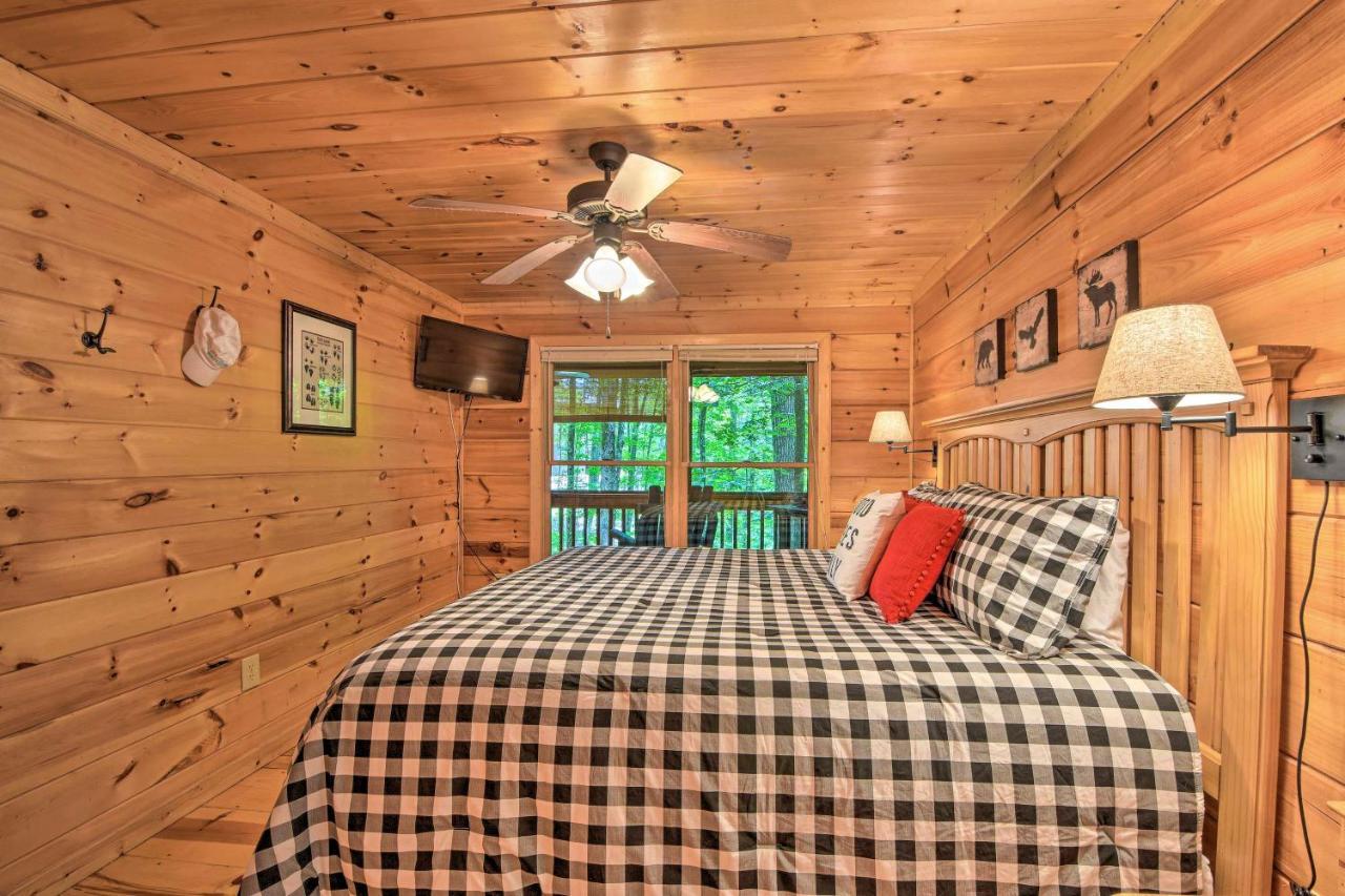 Pinot And Pine Chic Log Cabin About 5 Mi To Blue Ridge Kültér fotó