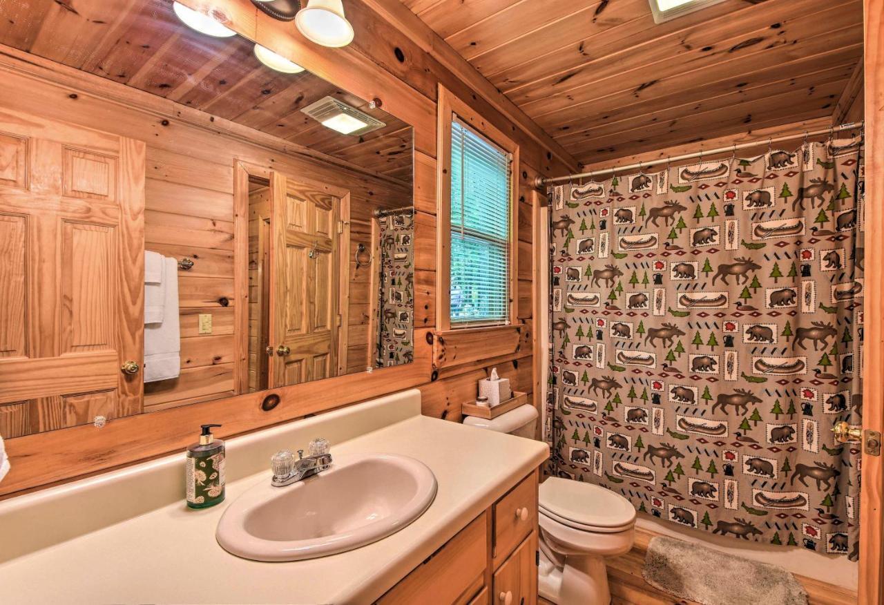 Pinot And Pine Chic Log Cabin About 5 Mi To Blue Ridge Kültér fotó